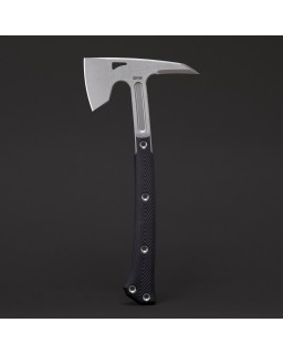 TRC Knives Never Kneel – Tomahawk en acier Sleipner et G10 noir
