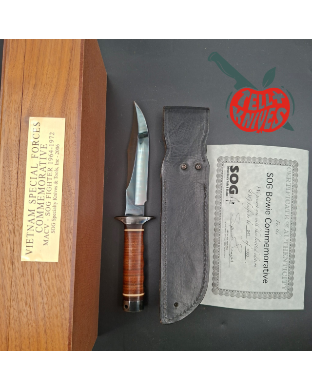 2006 SOG S1C Bowie Commemorative Vietnam 5th Special Forces – n° 341/1000