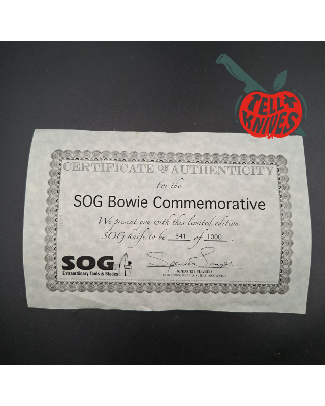 2006 SOG S1C Bowie Commemorative Vietnam 5th Special Forces – n° 341/1000