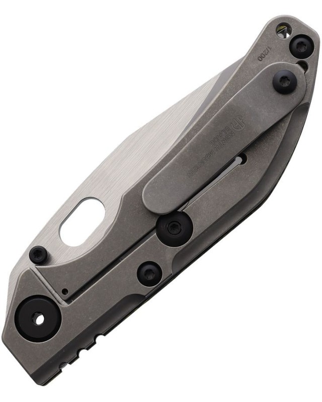 North Mountain Blade BBNM Limited Edition 200pces SAN MAI SLD-Magic Steel Linerlock Jungle Fat Carbone and titanium hand