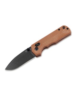 Böker Plus Rockstub Brown Micarta 2.0  – Black Stonewash