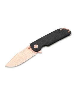 Böker M4 Sherman-Damast Rose Gold  – Édition limitée 500pces