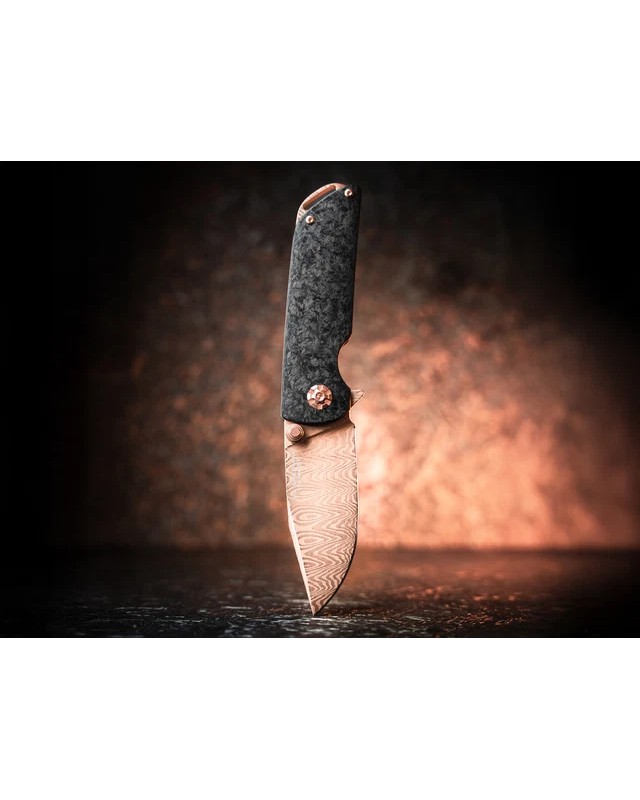 Böker M4 Sherman-Damast Rose Gold  – Édition limitée 500pces