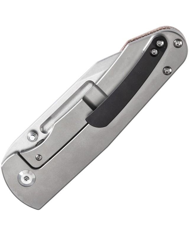 Kansept Superhawk Pocket Knife  CPM S35VN Steel Black Anodised Titanium Handle