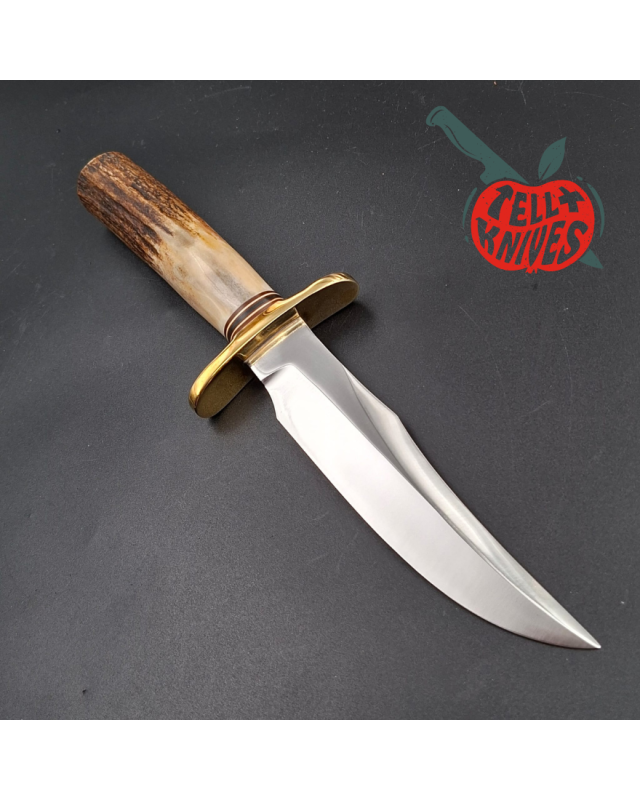 Randall Made Knives Vintage 1978-1985 Model 12-6 Little Bear Bowie – Stag