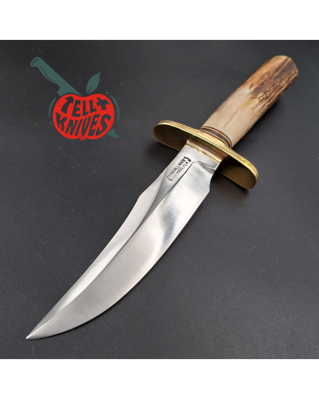 Randall Made Knives Vintage 1978-1985 Model 12-6 Little Bear Bowie – Stag