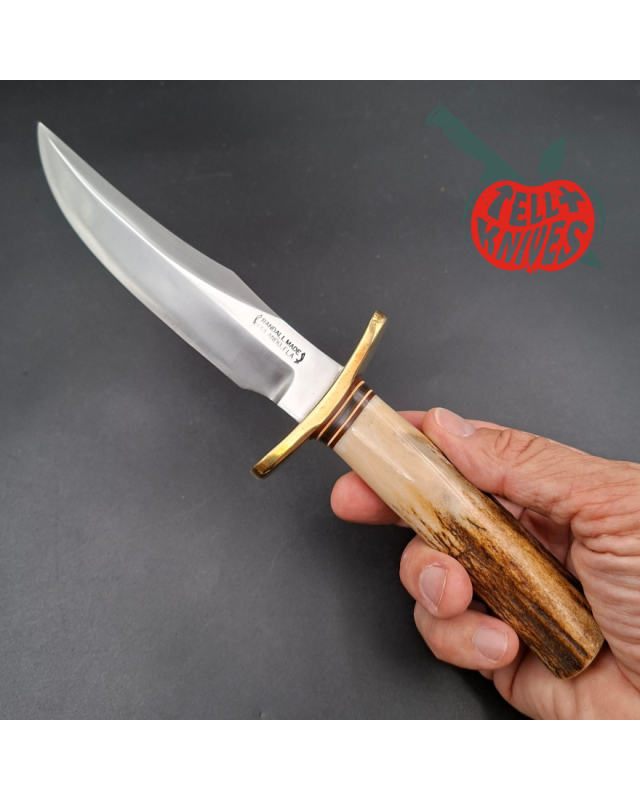 Randall Made Knives Vintage 1978-1985 Model 12-6 Little Bear Bowie – Stag