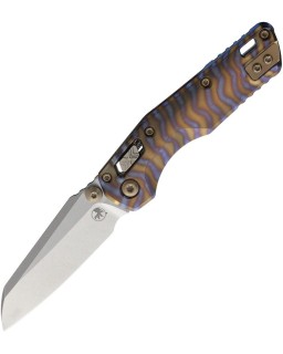 Microtech Marfione Select Mini MSI M390MK RAM-LOK – Flamed Titanium
