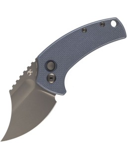 Kansept Wasp 154CM Button Lock Gray TiCN – G10 gris