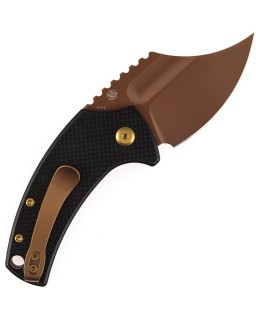 Kansept Wasp 154CM Button Lock Rose Gold – G10 noir