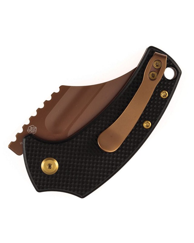 Kansept Wasp 154CM Button Lock Rose Gold – G10 noir