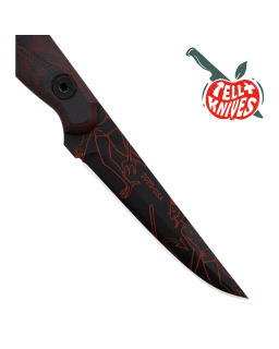 TOPS Knives El Pionero Diablito ELPOL-01 – Acier 1095 – G10 rouge et noir