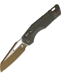 Microtech MSI – Acier M390MK bronze et manche Moss Green - RAM-LOK 210T-1PMMG-C19Z23