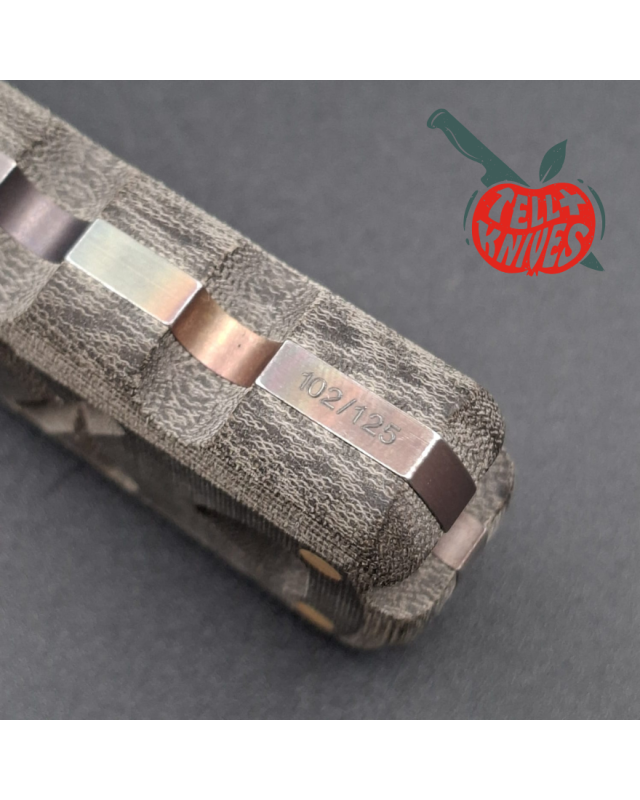 Williams Blade Design SZK-007 Shobu Zukuri Kaiken – Acier RWL-34 et Micarta vert