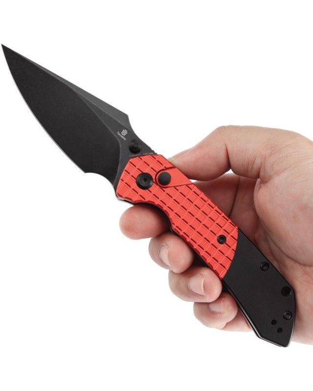 Tenable Fenrir Christmas Red  14C28N rouge et noir Button Lock