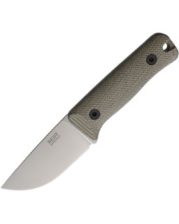 Reiff Knives RangeWolf CPM MagnaCut Stonewash – Green Canvas Micarta