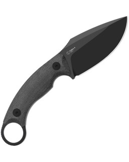 Kizer Cabox II 1128A1 – AEB-L PVD noir – Micarta noir