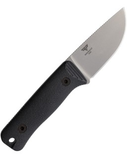 Reiff Knives RangeWolf CPM MagnaCut Stonewash – Black Canvas Micarta