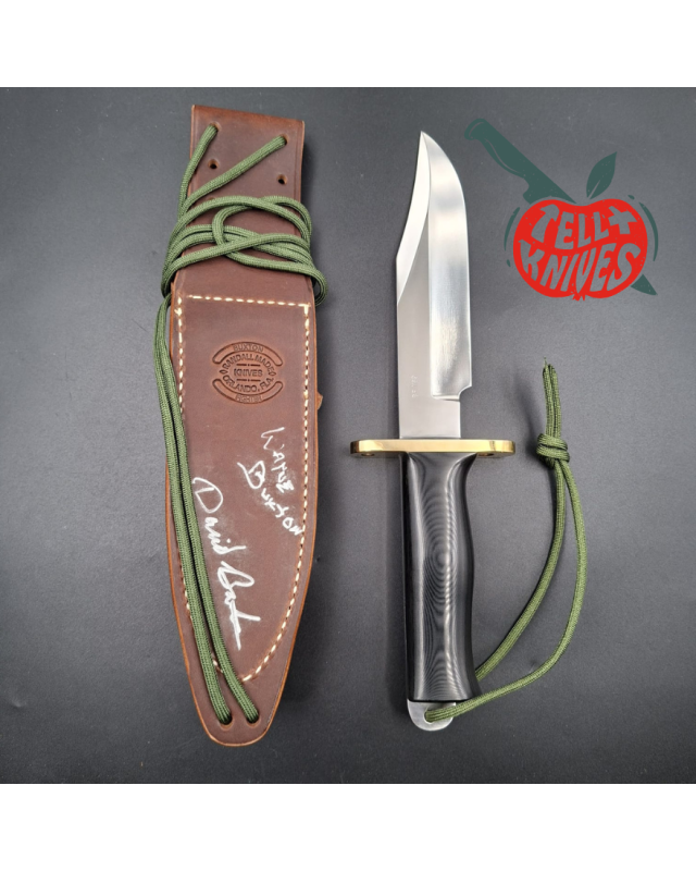 Randall Made Knives Buxton Fighter BF 1189 – étui signé Wayne et David Buxton