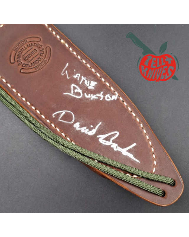 Randall Made Knives Buxton Fighter BF 1189 – étui signé Wayne et David Buxton