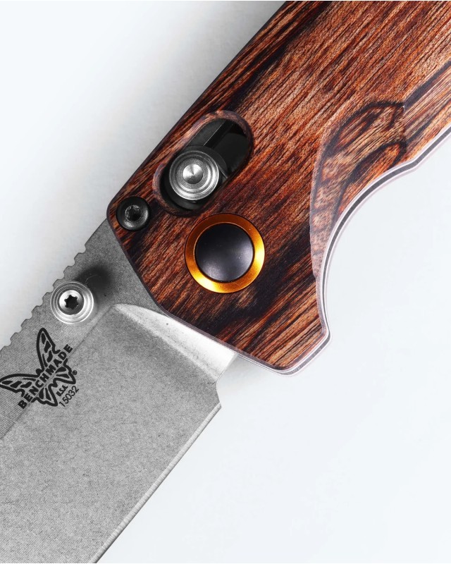 Benchmade North Fork 15032 – CPM-S30V – Érable stabilisé