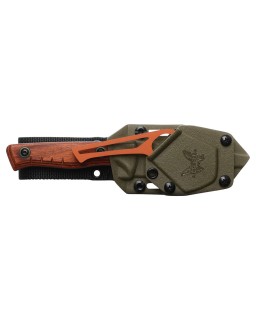 Benchmade SlipRidge Fixed Combo 15650-COMBO – MagnaCut, bois stabilisé et crochet
