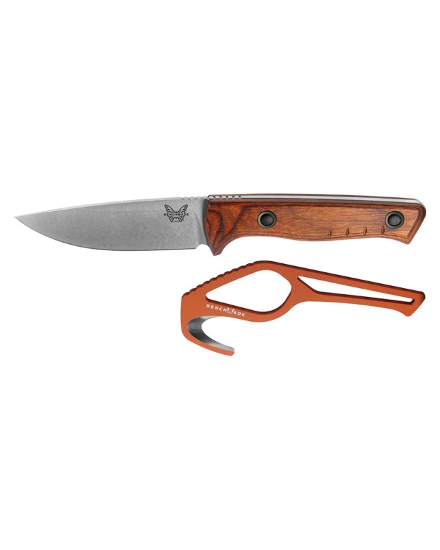 Benchmade SlipRidge Fixed Combo 15650-COMBO – MagnaCut, bois stabilisé et crochet
