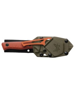 Benchmade SlipRidge Fixed Combo 15650-01-COMBO – MagnaCut, G10 orange et crochet