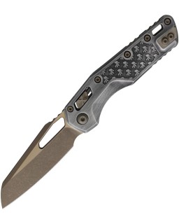 Microtech MSI Signature Series Metal Claw Bronzed Apocalyptic M390MK blade steel – 210-13APBMCWS