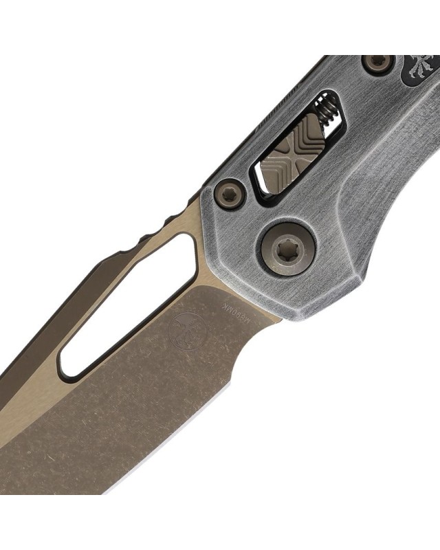 Microtech MSI Signature Series Metal Claw Bronzed Apocalyptic M390MK blade steel – 210-13APBMCWS
