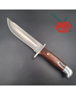Buck 124 Frontiersman 1995 – acier 420HC manche bois laminé