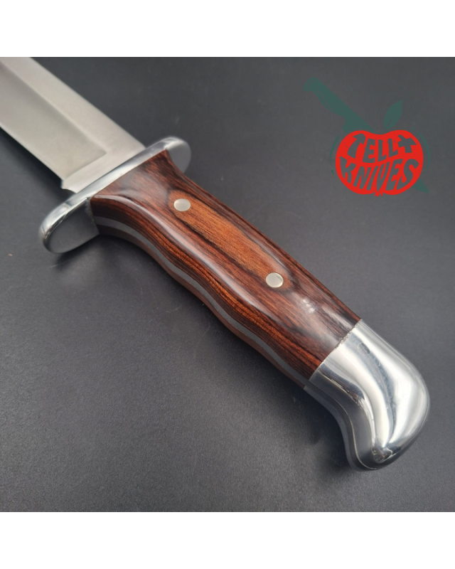 Buck 124 Frontiersman 1995 – acier 420HC manche bois laminé