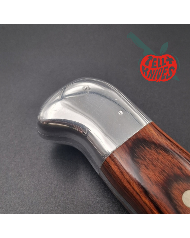 Buck 124 Frontiersman 1995 – acier 420HC manche bois laminé