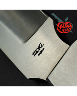 Lakota Lil’ Hawk – Moki Japan - stainless steel blade mahogany wood handle