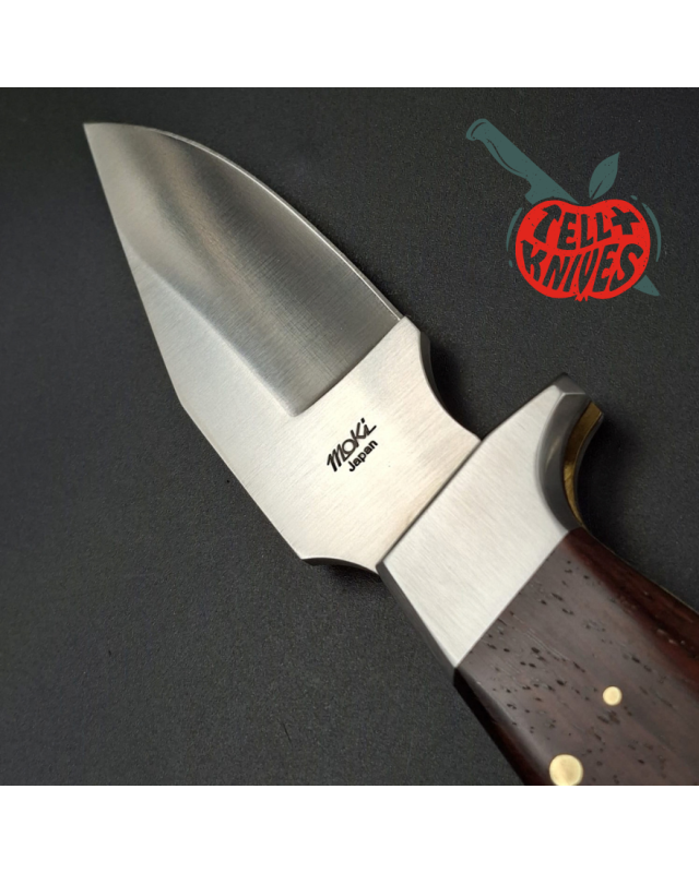 Lakota Lil’ Hawk – Moki Japan - stainless steel blade mahogany wood handle