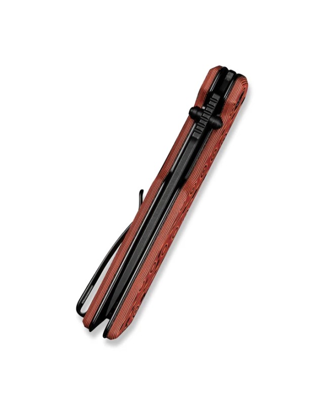 CIVIVI Zygon C25035-2 – Nitro-V – Vortex Micarta orange et noir