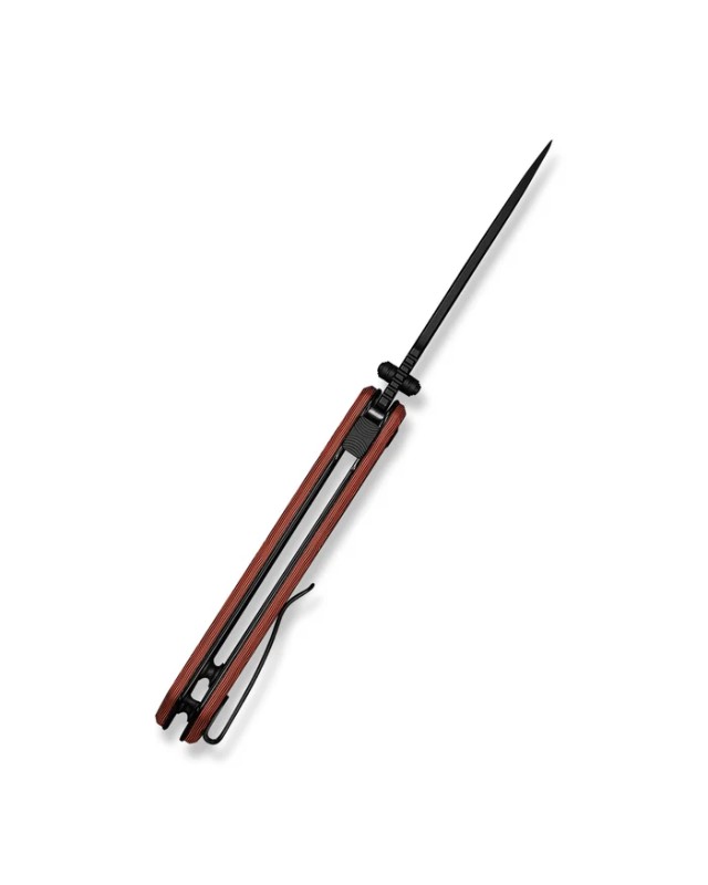 CIVIVI Zygon C25035-2 – Nitro-V – Vortex Micarta orange et noir