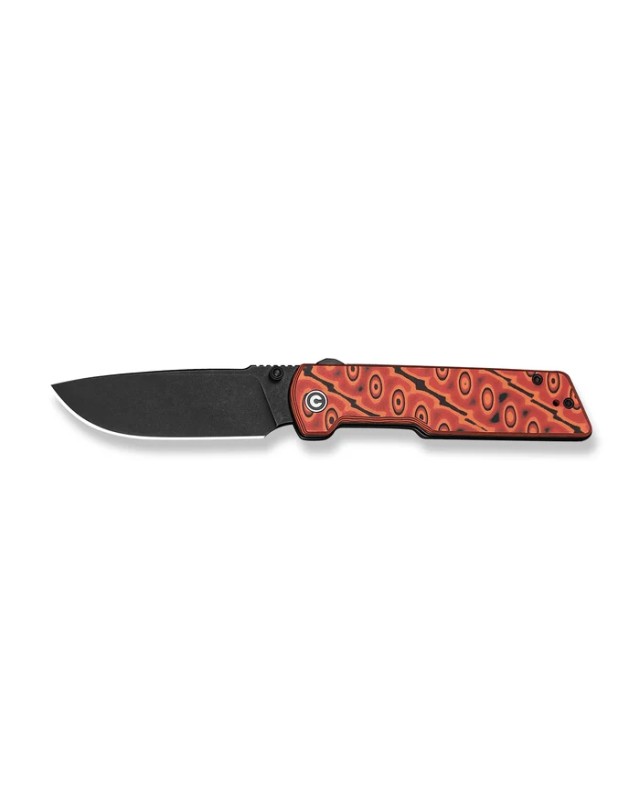 CIVIVI Zygon C25035-2 – Nitro-V – Vortex Micarta orange et noir