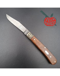 Böker Damast Jahresmesser 1981 n°343/500 – Modèle 93 en damas et bruyère