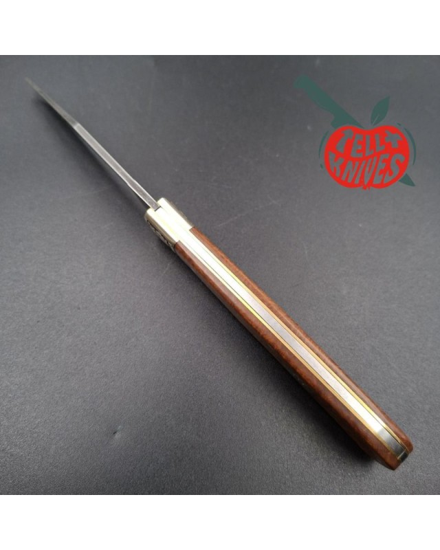 Böker Damast Jahresmesser 1981 n°343/500 – Modèle 93 en damas et bruyère