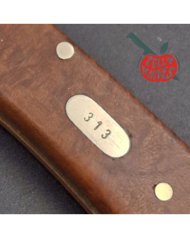 Böker Damast Jahresmesser 1981 n°343/500 – Modèle 93 en damas et bruyère