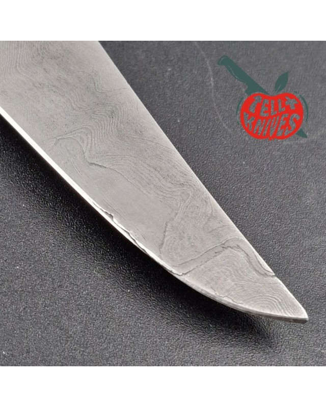 Böker Damast Jahresmesser 1981 n°343/500 – Modèle 93 en damas et bruyère