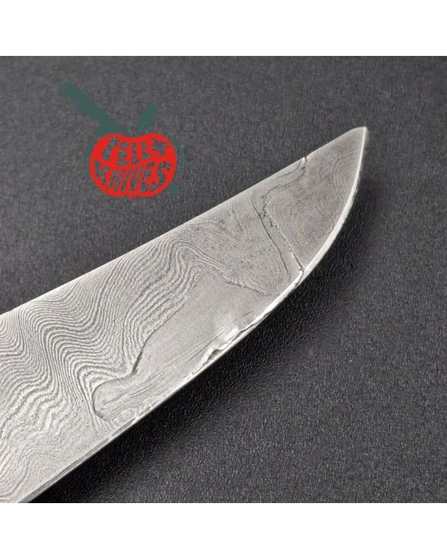 Böker Damast Jahresmesser 1981 n°343/500 – Modèle 93 en damas et bruyère