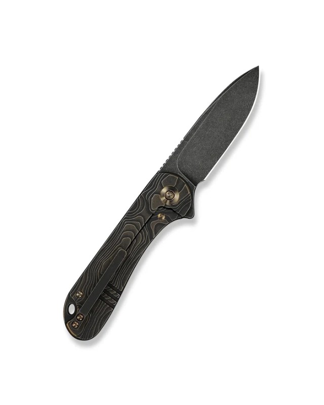 WE Knife Elementum WE18062XA-3 – MagnaCut – Titane Bronze et Noir