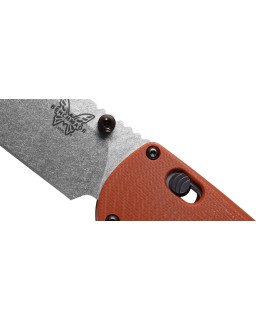 Benchmade SlipRidge 15090-01 MagnaCut – G10 Rust Orange – AXIS Lock
