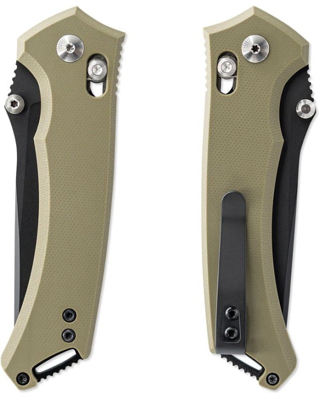 Toor Knives Draper OD Green – CPM MagnaCut – G10 vert – Crossbar Lock