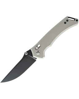 Toor Knives Draper Grey – CPM MagnaCut – G10 gris – Crossbar Lock