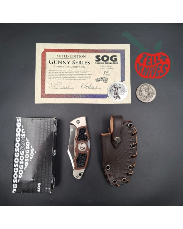 SOG 2011 Gunny Folder Limited Edition 124/1000 – VG-10 Seki Japan – GFL01-L