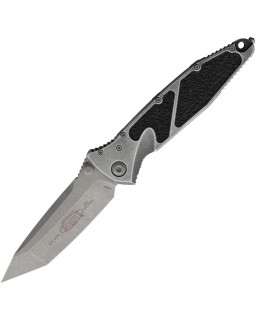 Microtech SOCOM Elite Manual T/E Weathered Metal – M390MK – 161-10APWME