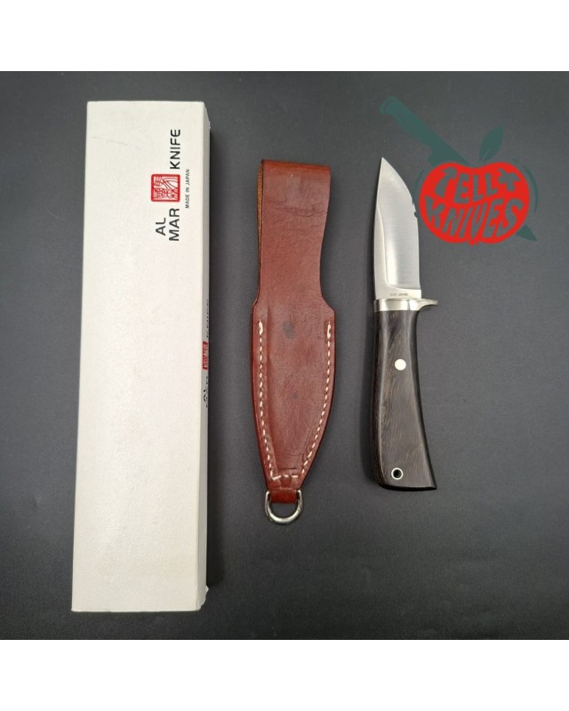 Al Mar Knives Warrior S – 440C – Manche bois laminé – Seki Japan